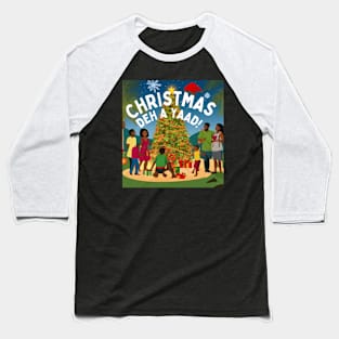 Jamaican Christmas Greetings Baseball T-Shirt